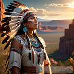 Native American Women Ai Artwork