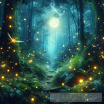 Nature Ai Art - Magical Moonlit Forest