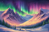 Nature Ai Art - Spectacular Aurora Art