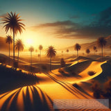 Nature Ai Art - Surreal Desert Oasis