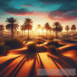 Nature Ai Art - Surreal Desert Oasis