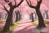 Nature Ai Art - Whimsical Cherry Blossom Art