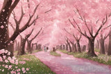 Nature Ai Art - Whimsical Cherry Blossom Art