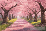 Nature Ai Art - Whimsical Cherry Blossom Art