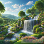 Nature Ai Painting - A Serene Landscape Art