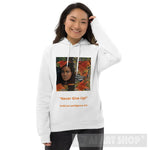 Never Give Up! Ai Art Unisex Pullover Hoodie