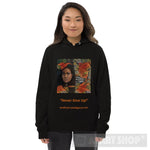 Never Give Up! Ai Art Unisex Pullover Hoodie Black / S