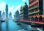 New Venice #3 Ai Painting