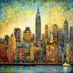 New York I Abstract Ai Art