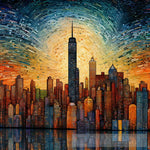 New York Ii Abstract Ai Art