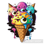 Nice Ice Cream Ai Painting