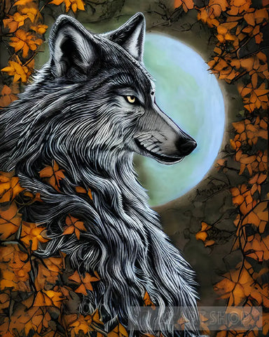 Night Of The Wolf Animal Ai Art