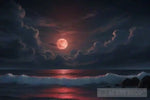 Night Sea Landscape Ai Art