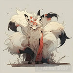 Nine Tailed Fox 3 Of Animal Ai Art