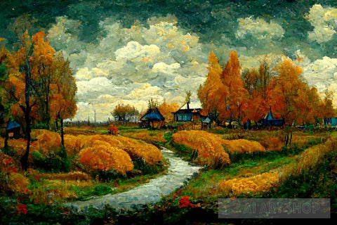 November Landscape Landscape Ai Art