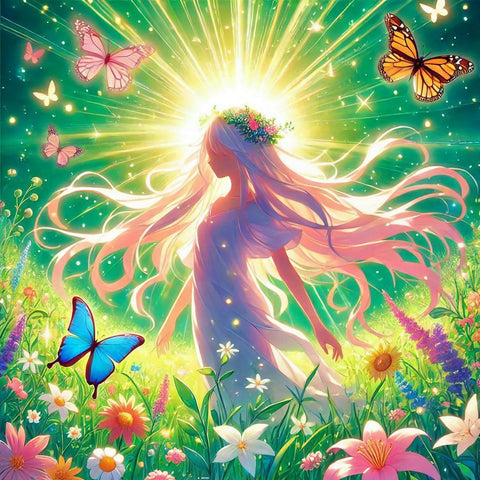 AI girl transformation