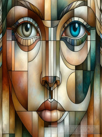 نظره ثاقبه Abstract Ai Art