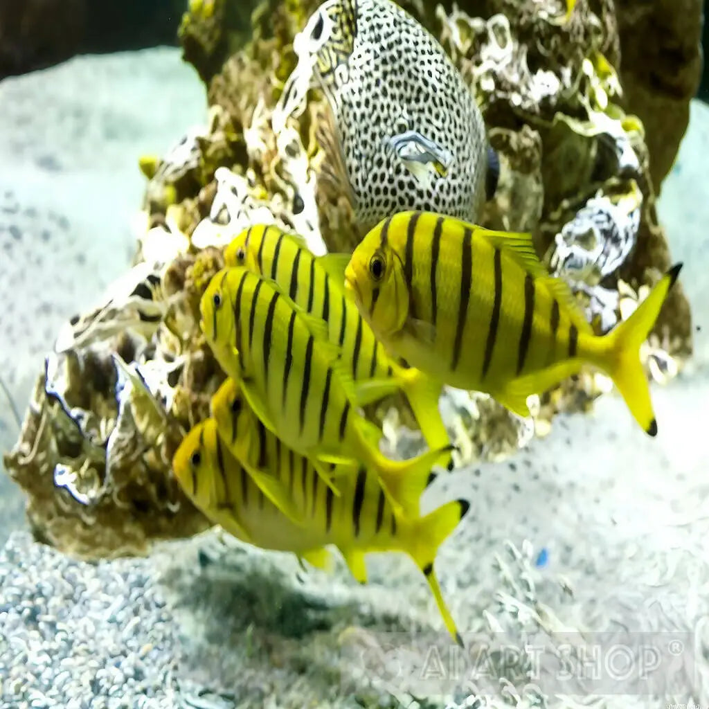 Ocean, fish, turtle, nature