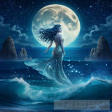 Ocean Goddess Surrealism Ai Art