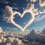 Heart In The Sky With Clouds