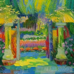 Oil Painting Of A Beautiful Garden Part 4 Ai Painting