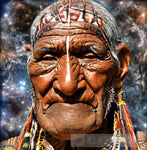 Old American Native Men Portrait Ai Art