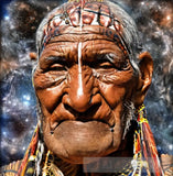 Old American Native Men Portrait Ai Art