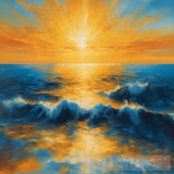 Olpenting Method Magical Sunset Beach With Soothing Sounds Landscape Ai Art