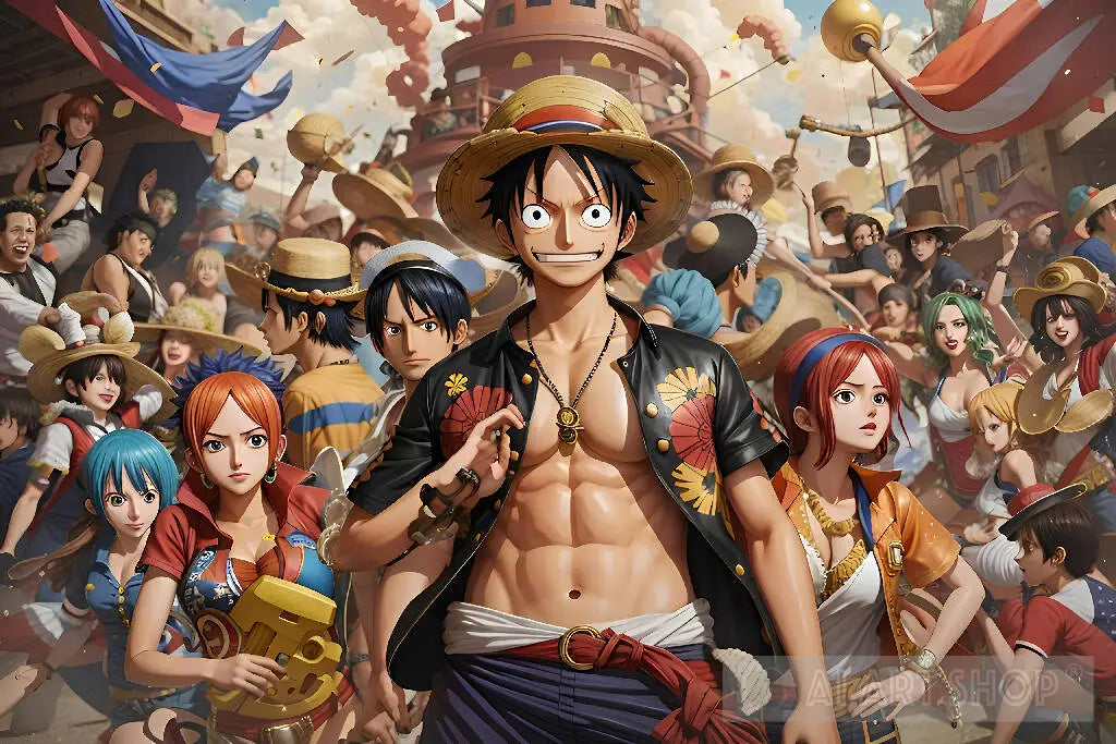 One Piece Anime Unity Fine Wallpaper Art