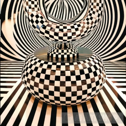 Optical Illusion Ai Artwork
