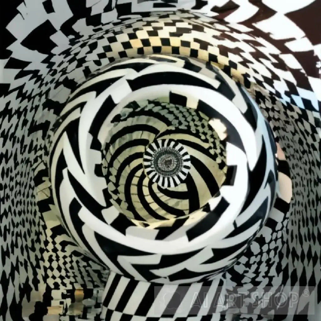 Optical Illusion Ai Artwork