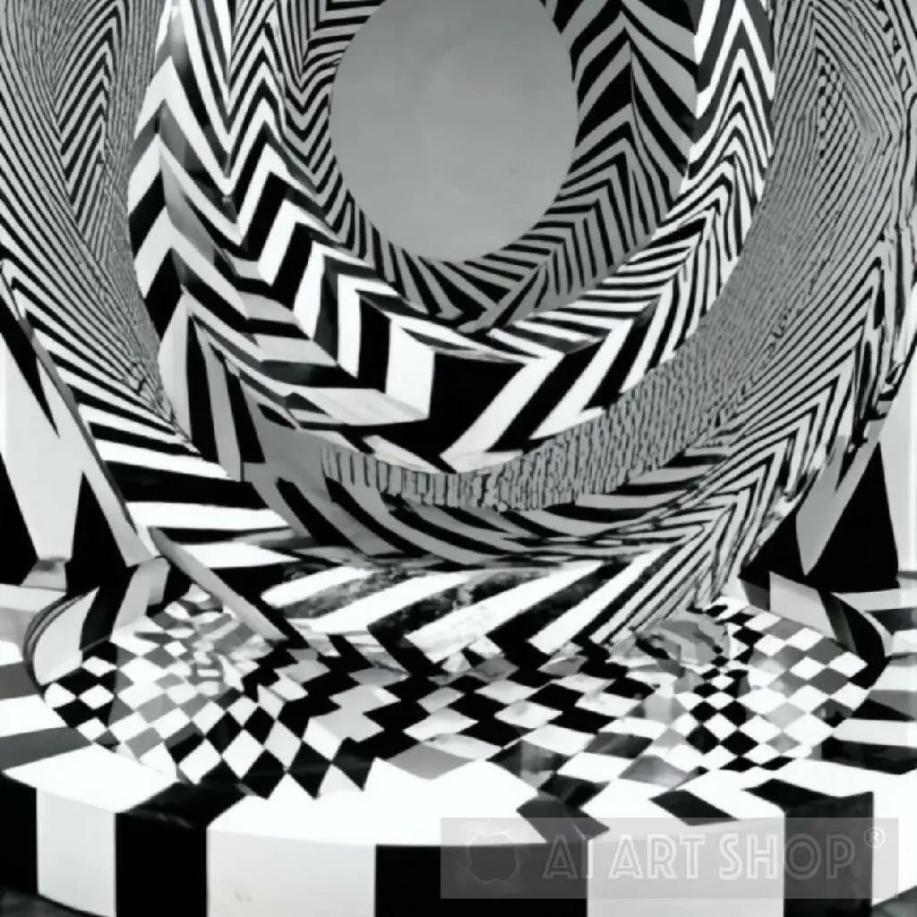 Optical Illusion Ai Artwork