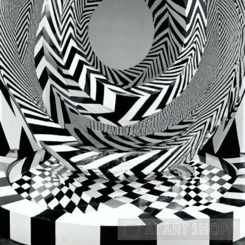 Optical Illusion Ai Artwork