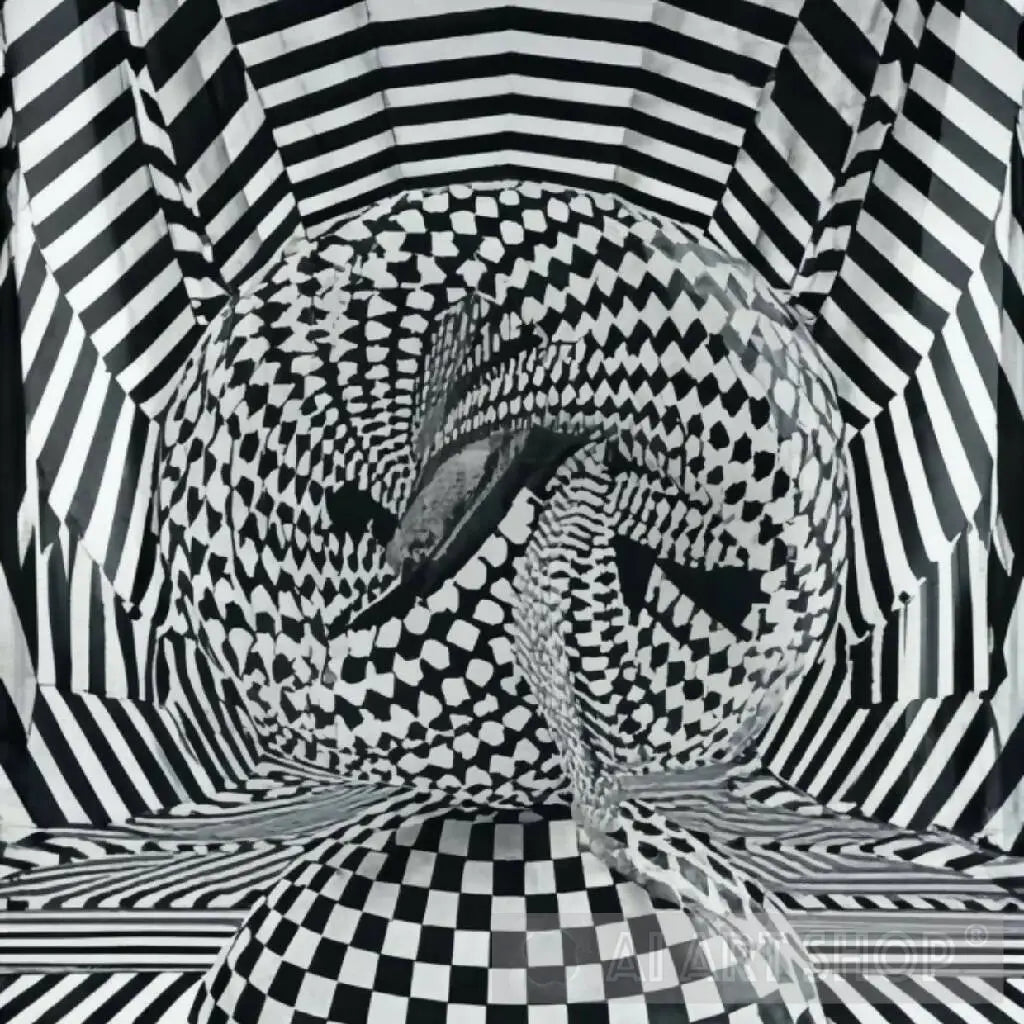 Optical Illusion Ai Artwork