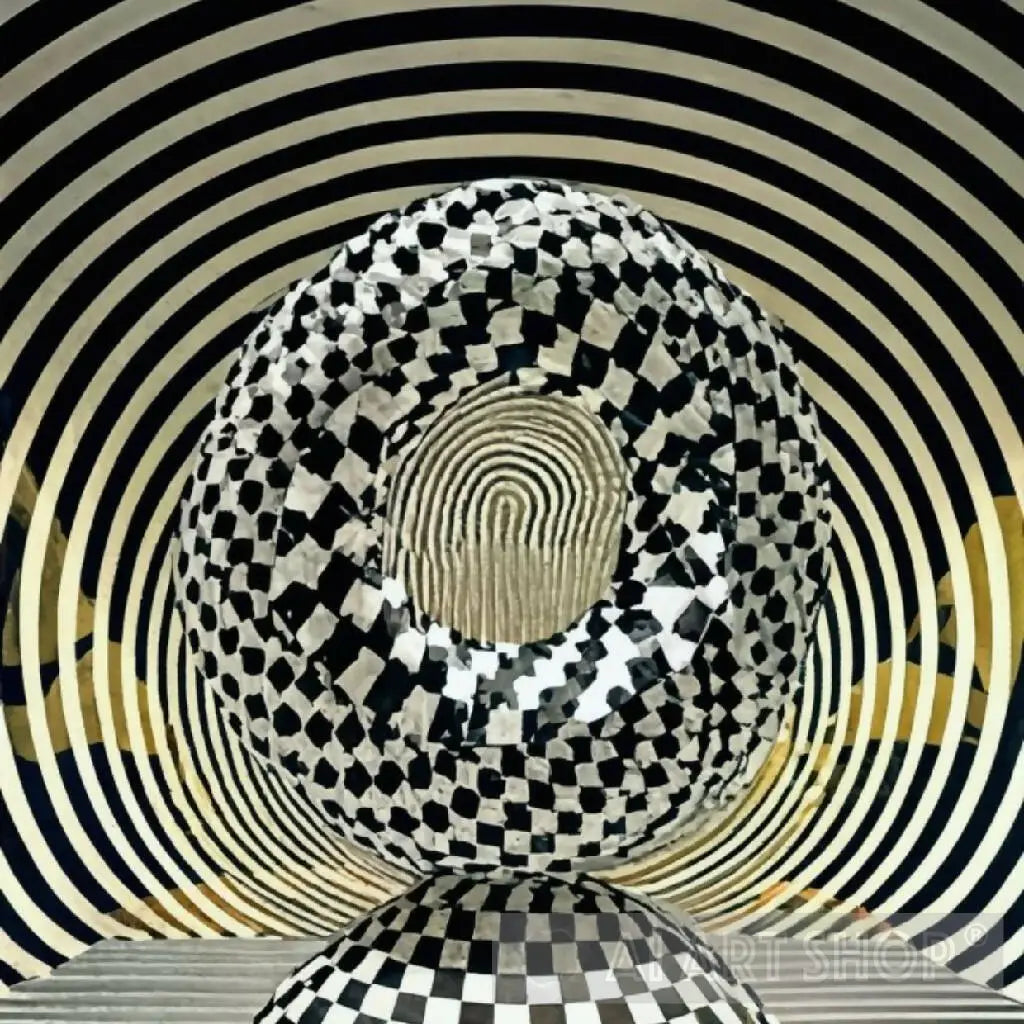 Optical Illusion Ai Artwork
