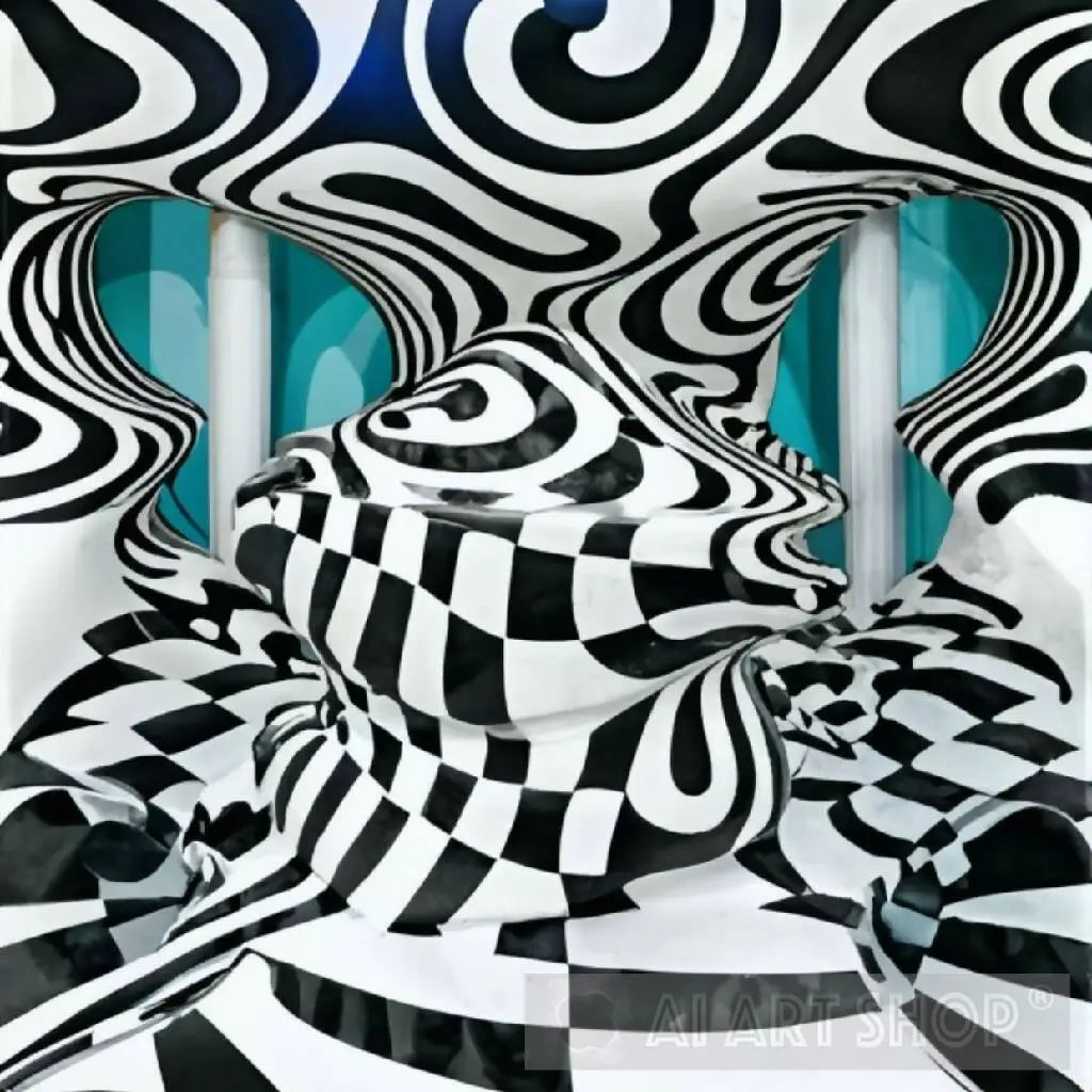 Optical Illusion Ai Artwork