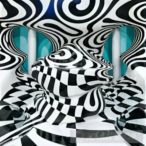 Optical Illusion Ai Artwork