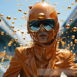 Orange Force Ai Artwork