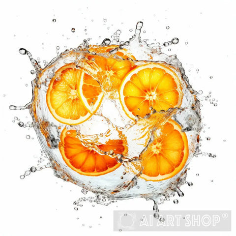 Oranges Modern Ai Art