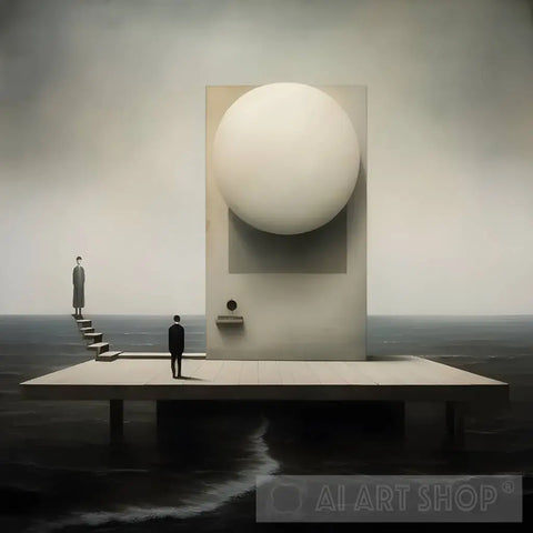 Orb Of Inquiry Surrealism Ai Art