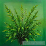 Original Landscape Plants Oil Painting # 29 Ai Art