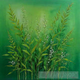 Original Landscape Plants Oil Painting # 29 Ai Art