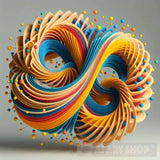 Ornate Wooden Carvings Ai Artwork