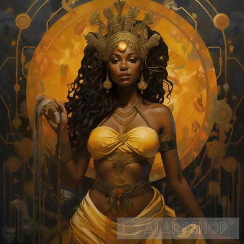 Oshun Portrait Ai Art