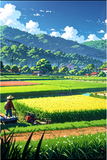 Anime Landscape 1 20x30in