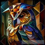 Owl 01 Contemporary Ai Art