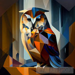 Owl 03 Contemporary Ai Art