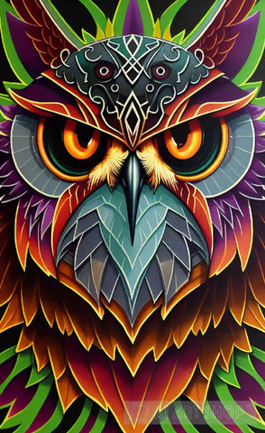 Owl 12 Ai Artwork