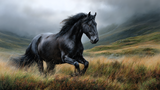 Art By LumenForge – The Wild Stallion’s Charge