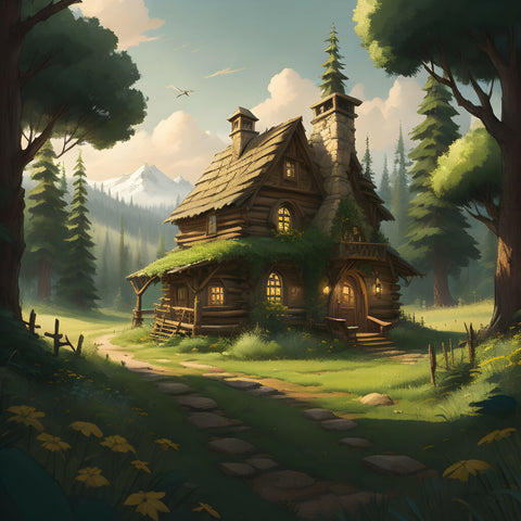 house in the woods